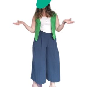 Emerald green vest